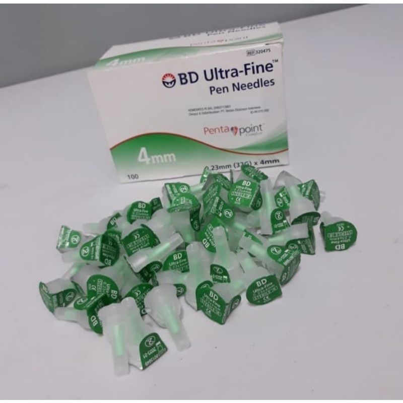 BD jarum insulin hijau