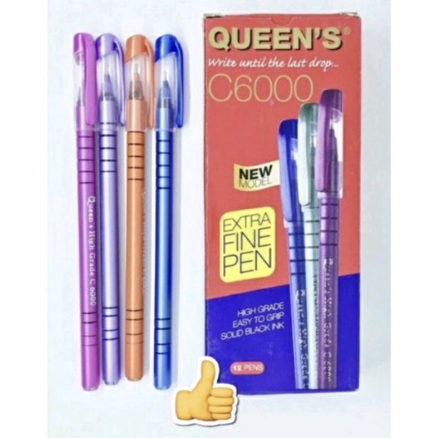 

BULPEN MEREK FASYER QUENS C600 HTM ISI 12 BIJI