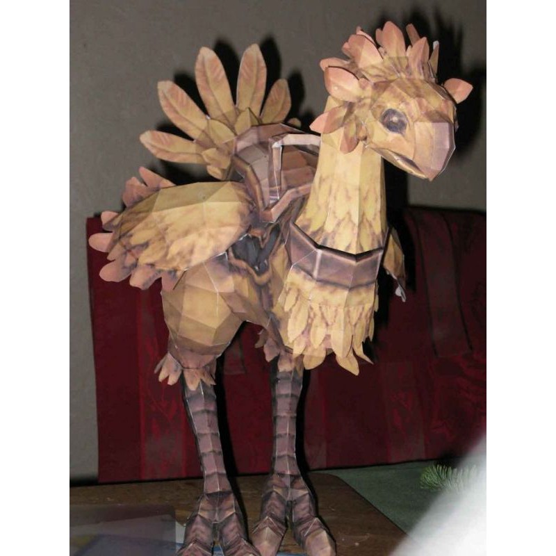 Chocobo Ver. 2 papercraft
