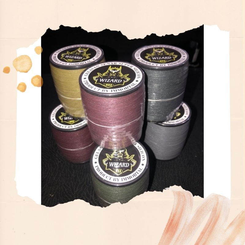 Benang Gelasan Wizard Super Silicon