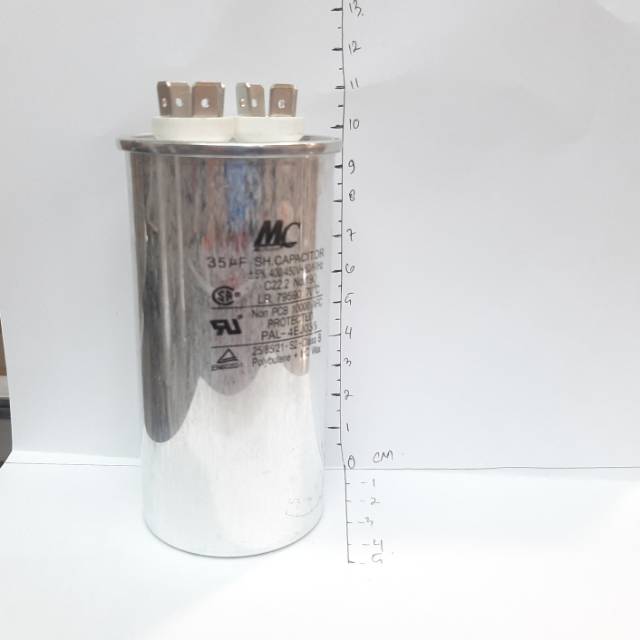 Capasitor Ac 35 uf micro Kapasitor outdoor merk Mc
