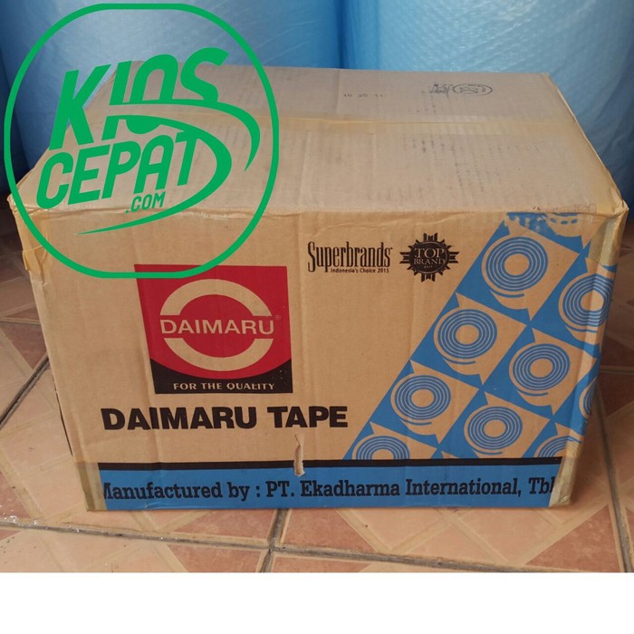 

Grosir [GO SEND] Lakban DAIMARU DUS Isi 72 (48mm x 90Yd) - Cokelat Keren