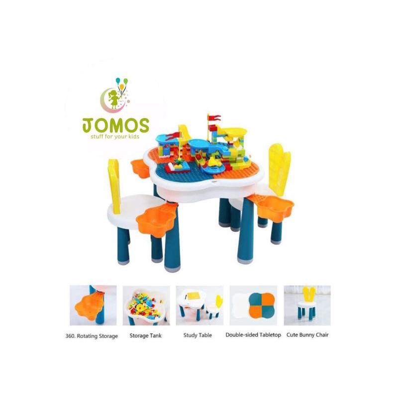 MEJA LEGO SPACEBABY SB 988 BONUS GIFT MAINAN ANAK