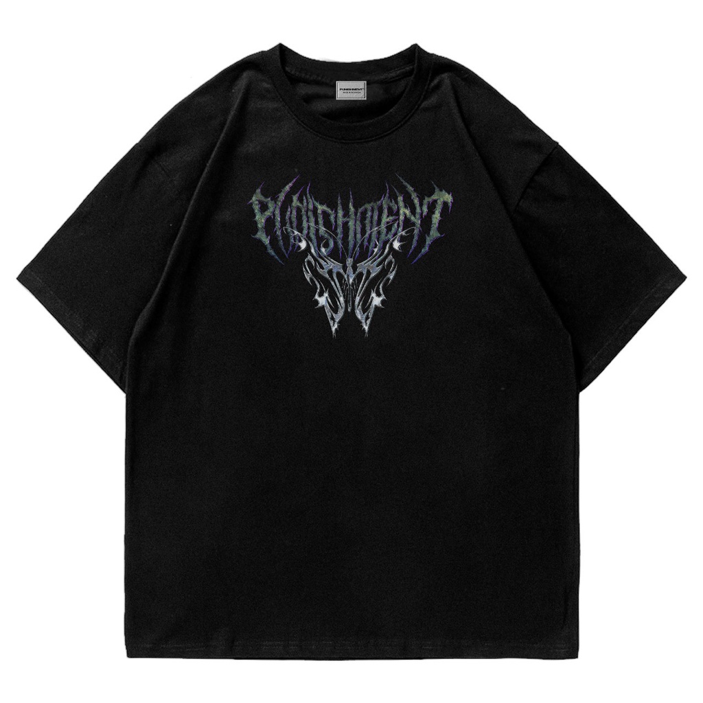 Punishment The Butterply / Kaos Oversize / Baju Distro / Atasan Pria Dan Wanita /Kaos Termurah / Tsh
