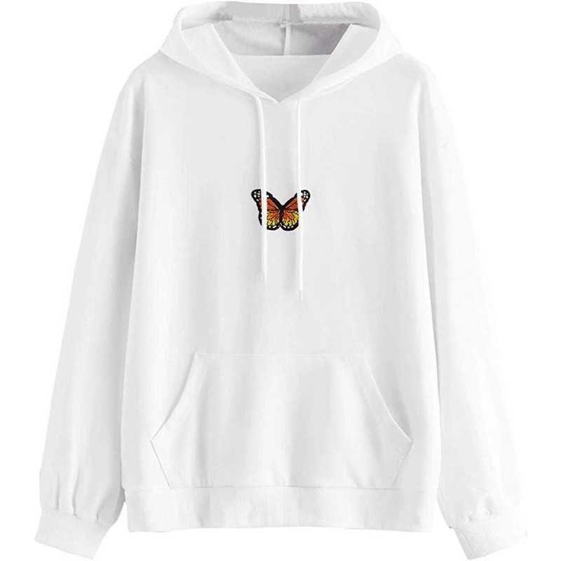 HOODIE BUTTERFLY (DIGITAL PRINTING) SIZE M - XXXL