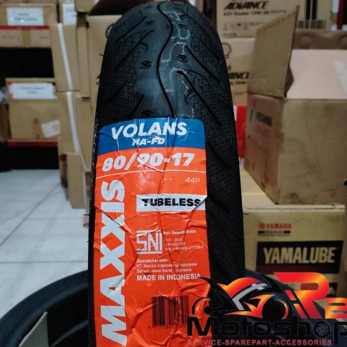 

BAN LUAR 80/90-17 BAN RING 17 VIOLANS MA-FD TUBELESS MAXXIS