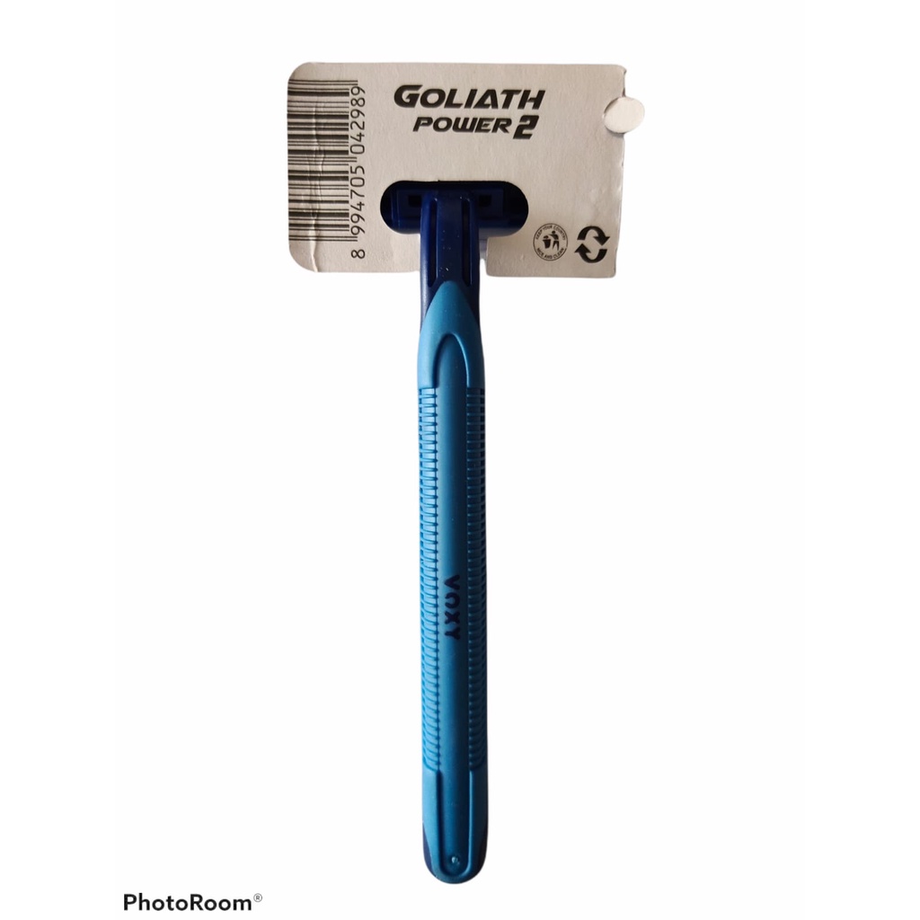 Goliath power 2 alat cukur kumis dan jenggot - Gillette biru