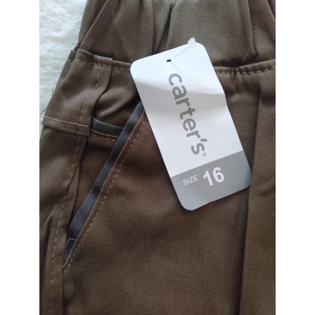 COS CELANA chino pendek anak usia 1-9 tahun wana coklat/mocca-2