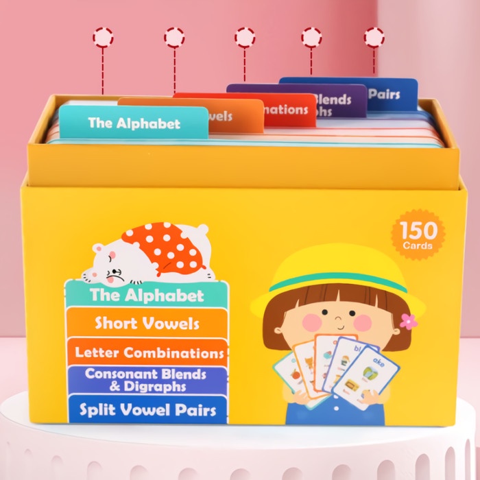 Saalin phonics kids - English Activity Flash Card