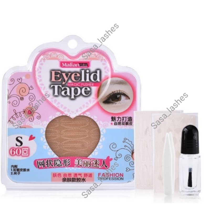 Malian Eyelid Tape Jaring Magic Pusher/Lace Eyelid Tape/Skot Mata