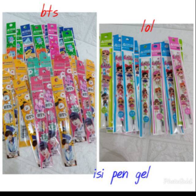 

5pc isi Pen Gel Karakter