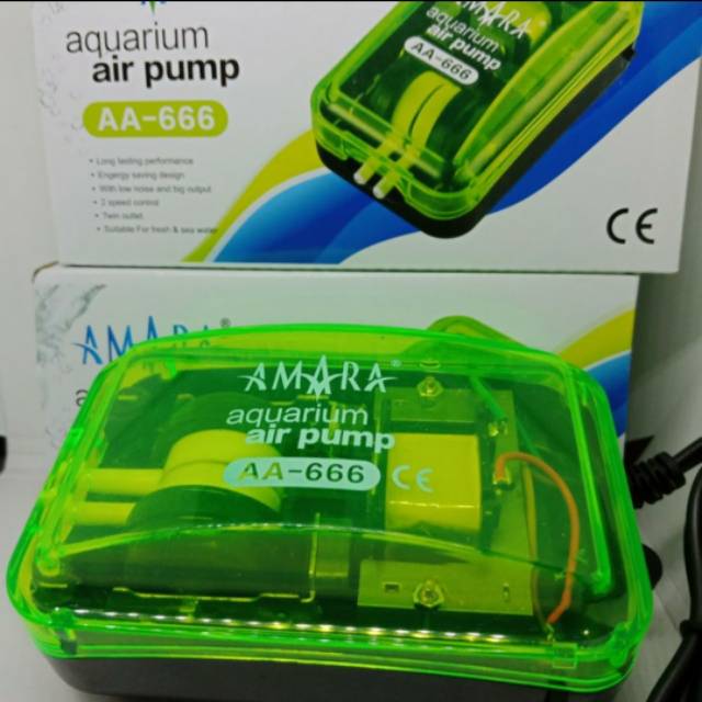 Amara 2 lubang AA-666 airpump / aerator