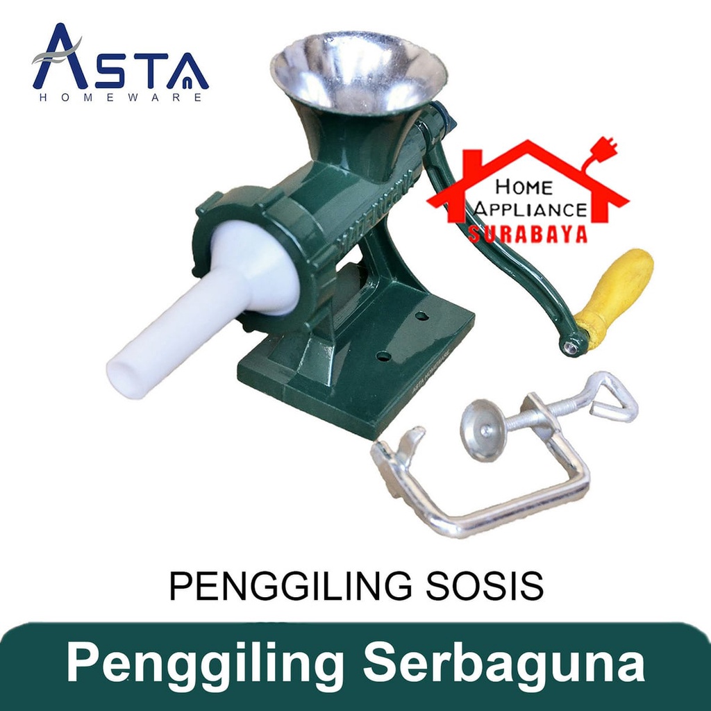 Alat Penggiling Gilingan Daging Serbaguna Meat Mincer NO 6 Asta ASMU-01 ASMU 01