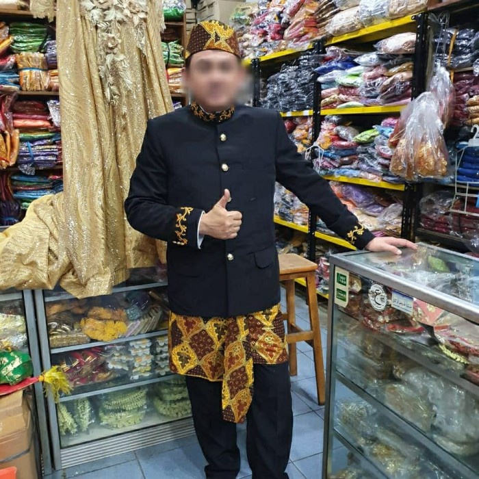 [Pria] Beskap Demang Dewasa // Baju Adat Sunda // Baju Demang Betawi 457Y700
