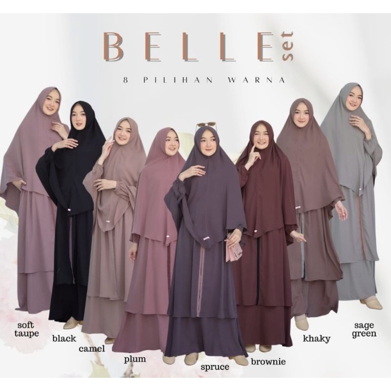 ER66 BELLE SET BY SHAHIA SYARI