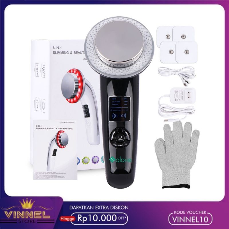 6IN1 Slimming &amp; Beautifying Machine - Alat Pelangsing EMS