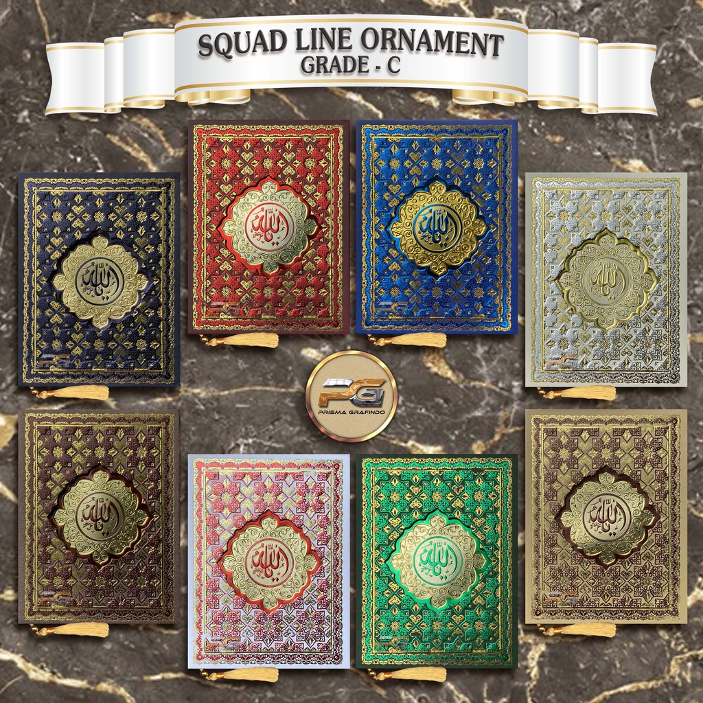 

COVER BUKU YASIN | SQUADLINE ORNAMENT GRADE-C