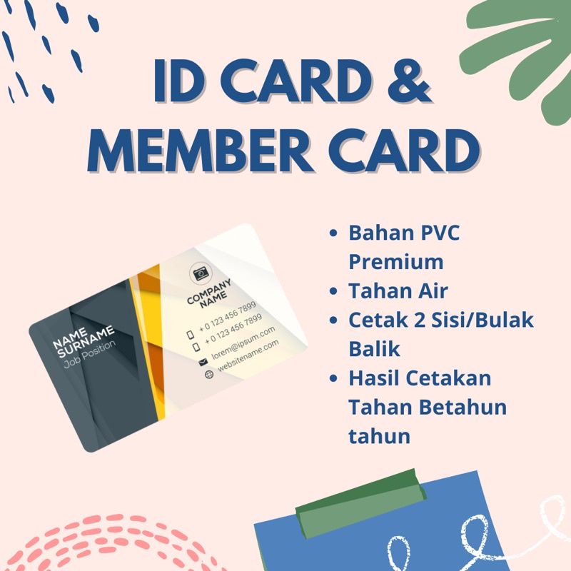 

Cetak PVC Card Custom Kualitas Terbaik Langsung Jadi