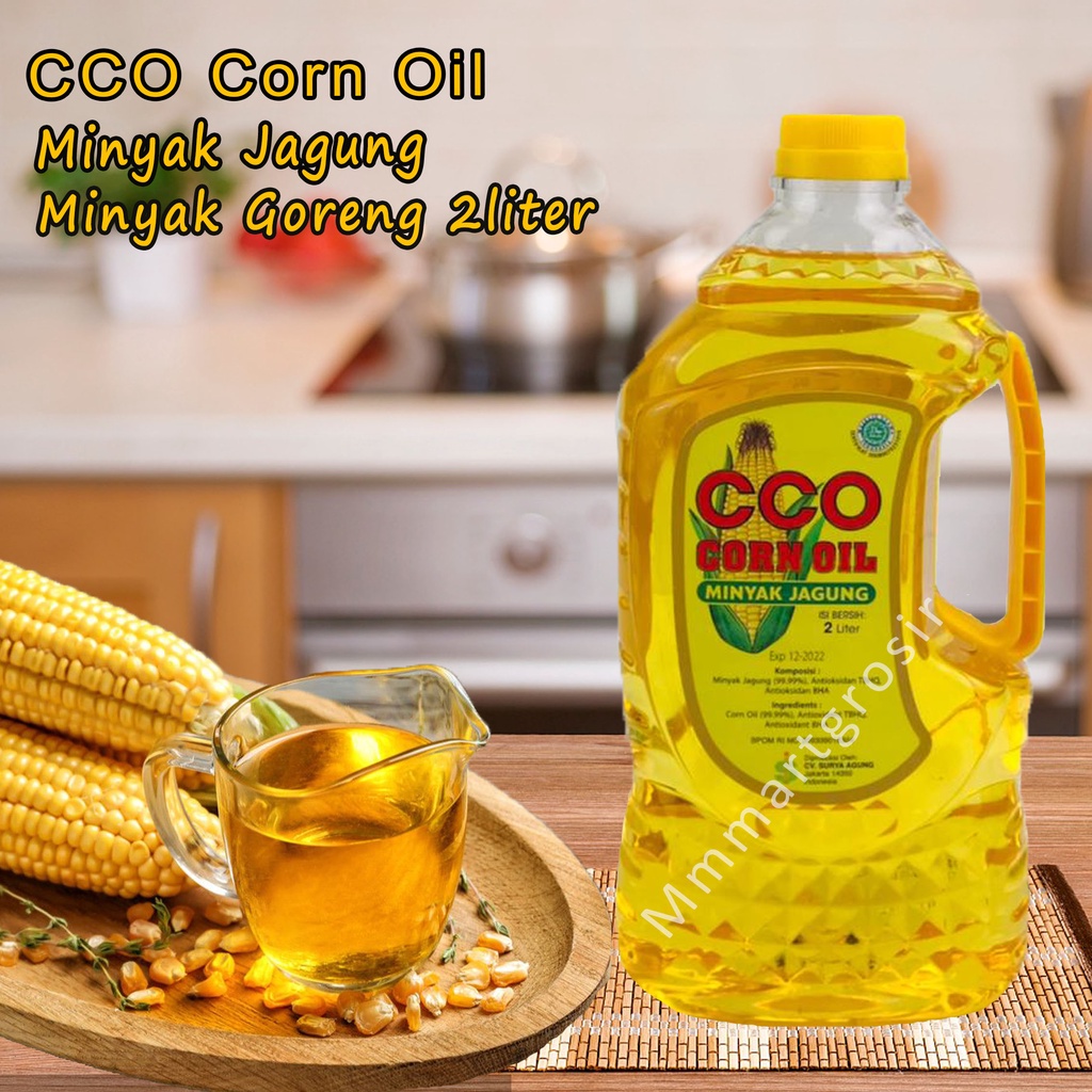 CCO Corn Oil / Minyak Jagung / Minyak Goreng / 2 Liter