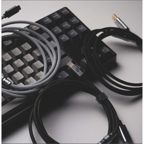 Noir Straight Cable Type C Type-C YC8 Aviator Cable