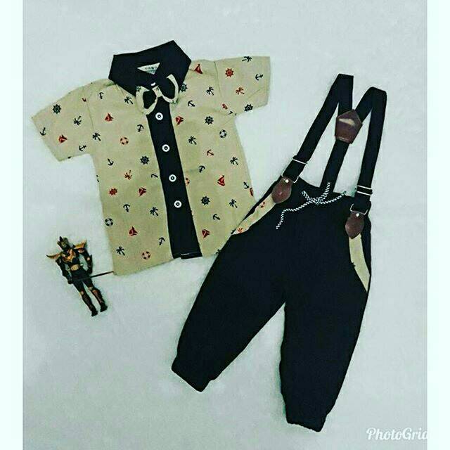 Setelan toretto suspender 3-12bln