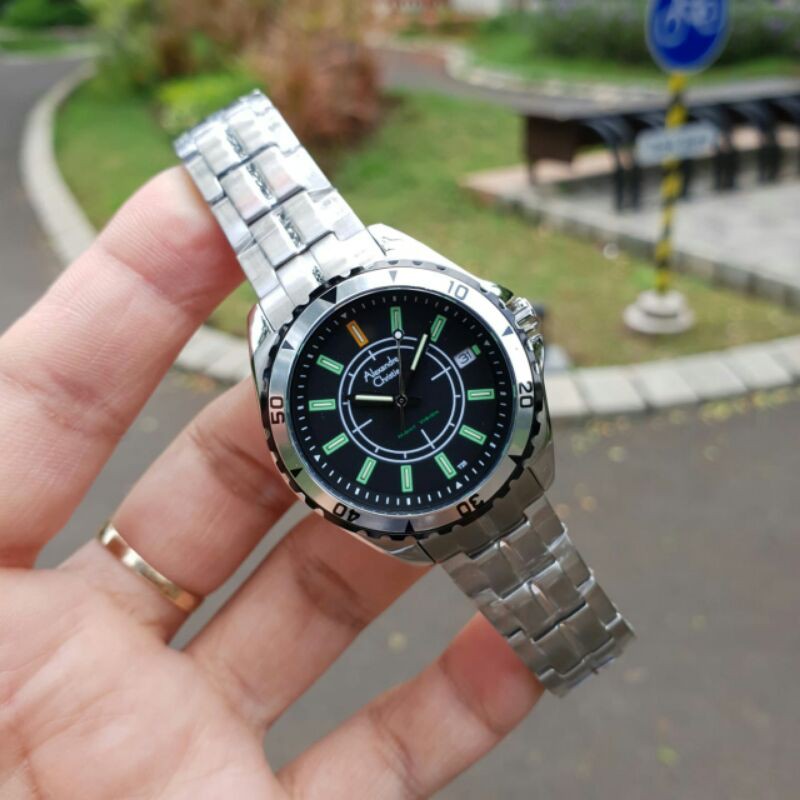 Alexandre Christie AC-9215 Night Vision Original Jam Tangan Wanita Garansi 1 Tahun