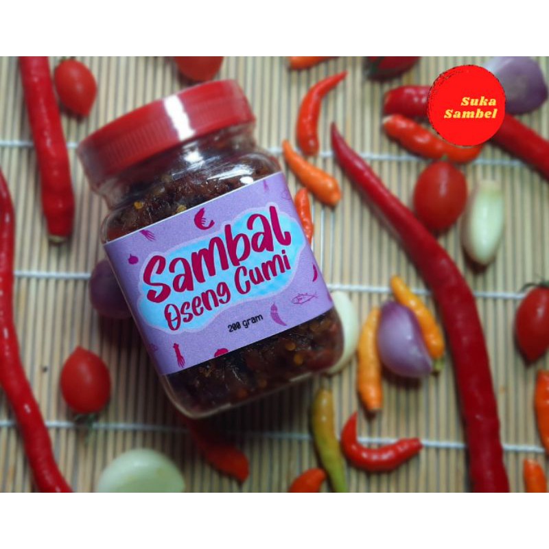 

Sambal Oseng Cumi 200gram Suka Sambel