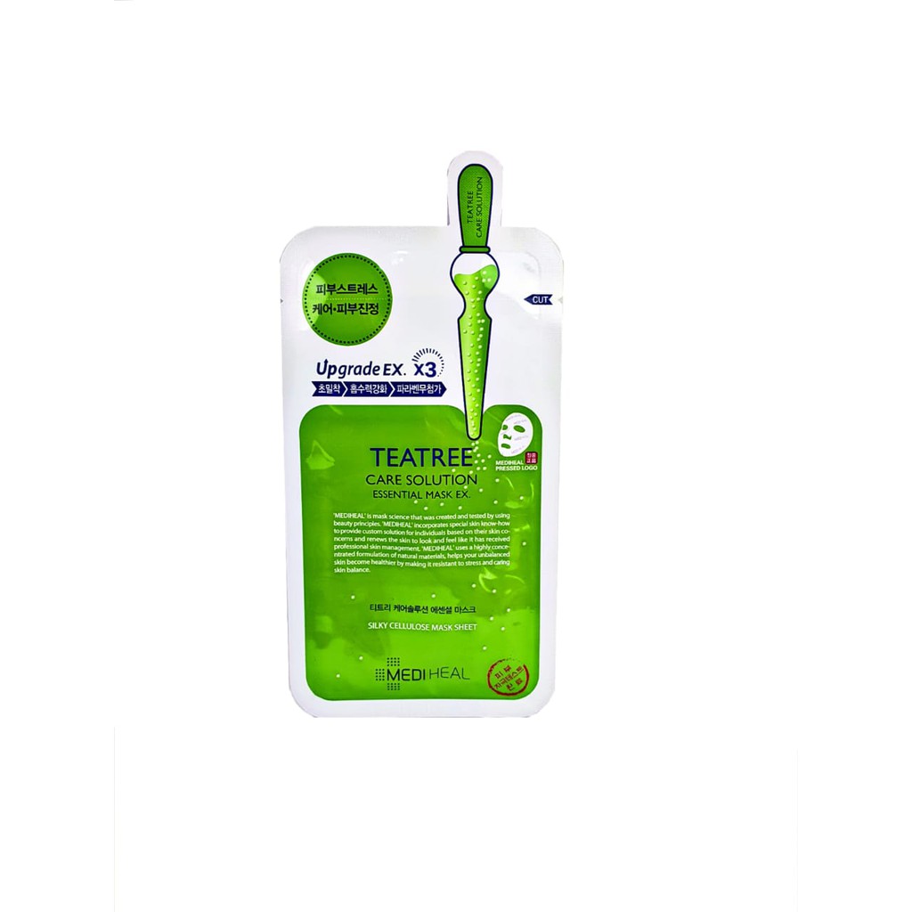 Masker Wajah MEDIHEAL Teatree Care Solution EX For Sensitive Skin ORI KOREA