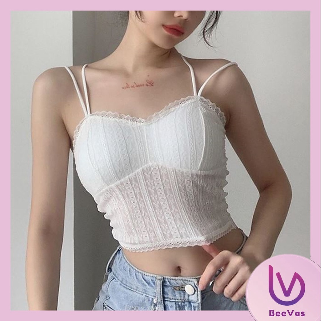 BV.ID BR609 TANKTOP BRA WANITA SEXY BAHAN LEMBUT PUSH UP GYM PAKAIAN DALAM WOMEN