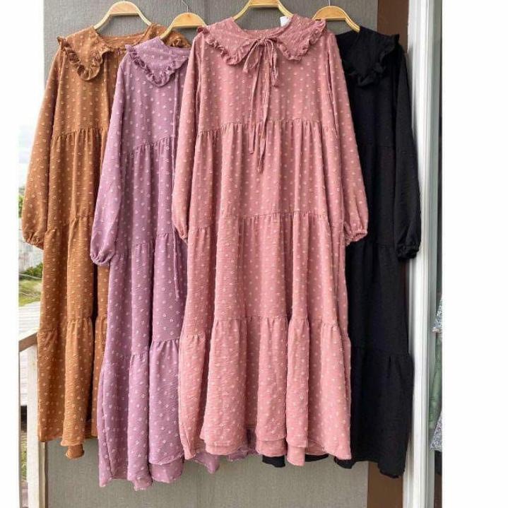 Paling Diminati ZULFA MIDI DRESS CRINKLE URAGIRI