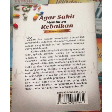 Buku Saku Agar Sakit Membawa Kebaikan - Darul Haq