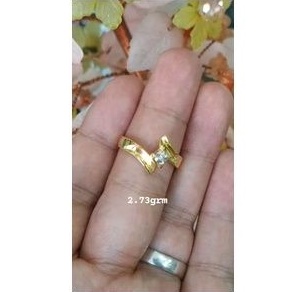 cincin berlian Banjar asli