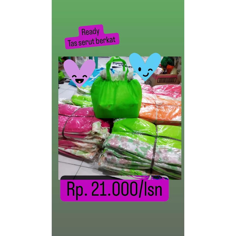 tas serut berkat hajatan sembako murah