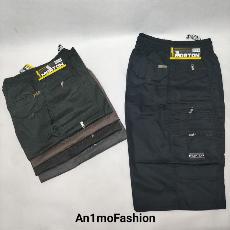 Celana Santai 5/6 (68cm) Morton Polos / Celana Ponggol / Celana Pendek