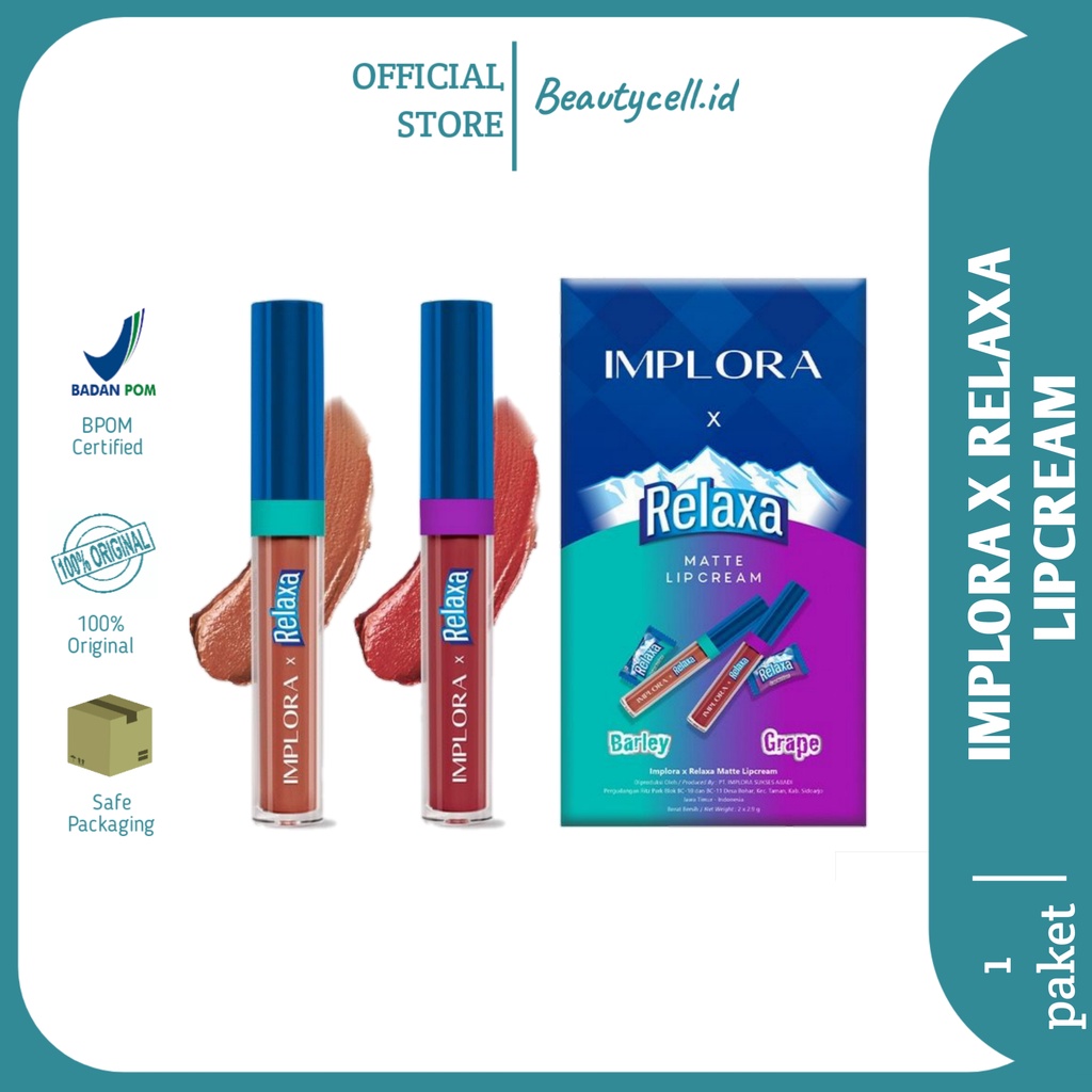 Implora x Relaxa Matte Lipcream (Limited Edition)