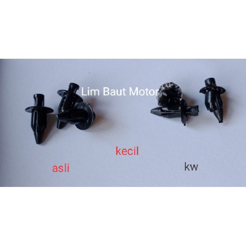 Klip rivet nmax klip plastik body motor original honda