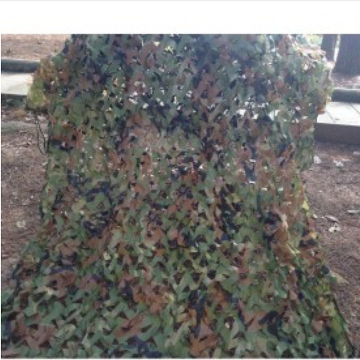 Tenda Jaring Kamuflase Camping Militer Camouflage Net 2x3m -Camouflage