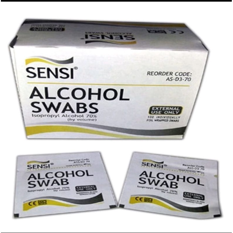 Alkohol Swab / Tissue Alkohol Sensi