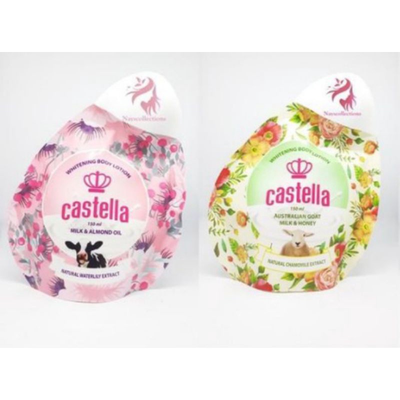 Jual Whitening Body Lotion Castella 150ml Shopee Indonesia