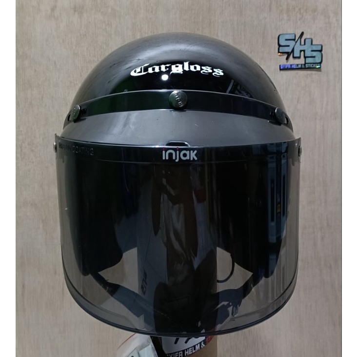 HELM CARGLOSS CFM ORI PAKET KOMPLIT