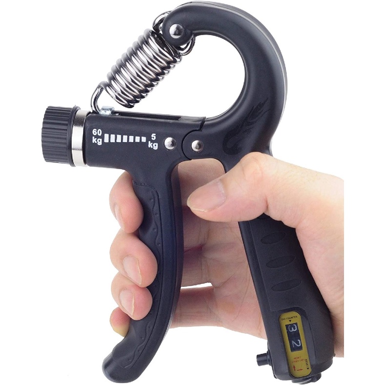 Hand Grip Strengthener 5-60 kg with Counter Latihan Kekuatan Genggam