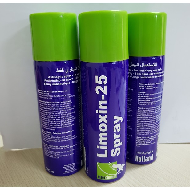 Limoxin-25 Spray -Antiseptik Hewan-