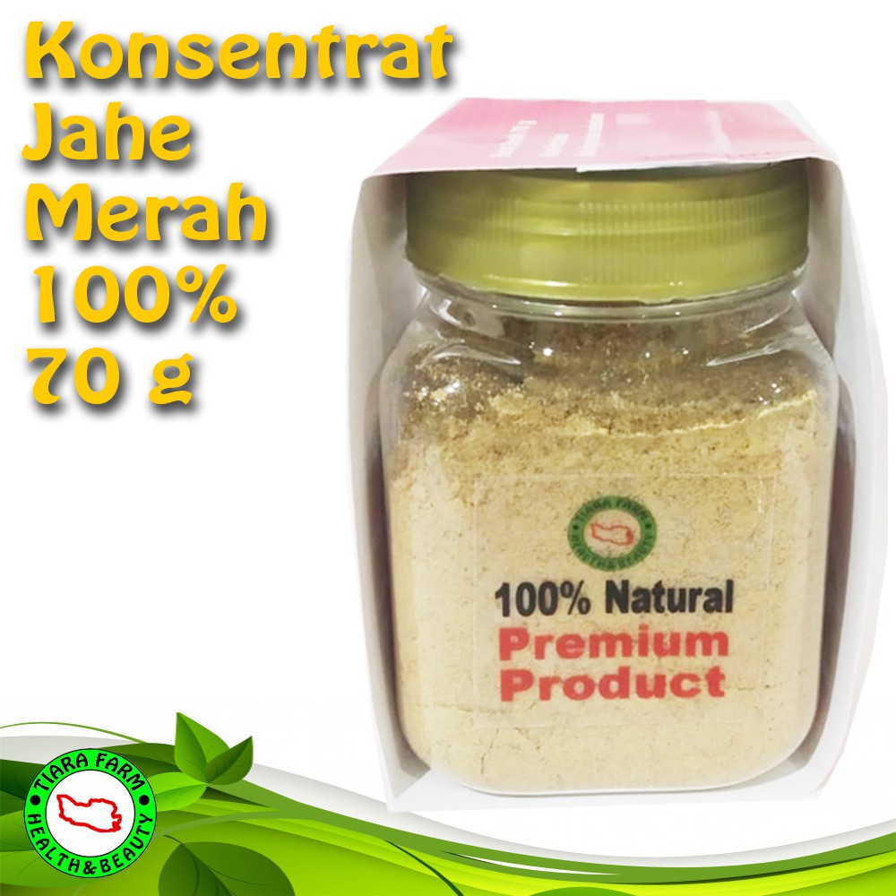 

Tiara Farm - Extract / Ekstrak Pure / Murni Jahe Merah 70 g (Gogomix)