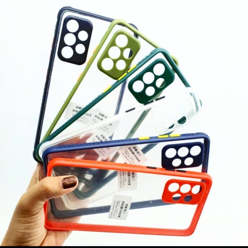 SAMSUNG A72 A52  SILIKON CASE UME MIQILIN FUZE TREAWARE HARDCASE COLOR