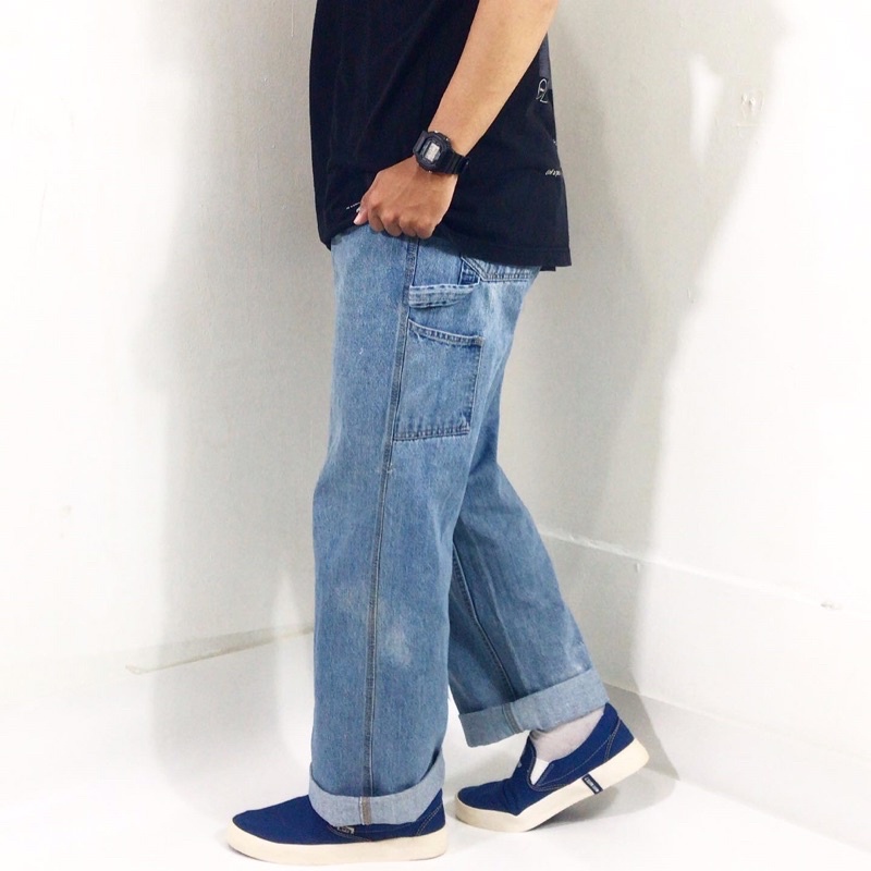 FADED GLORY CARPENTER BLUE JEANS PANTS