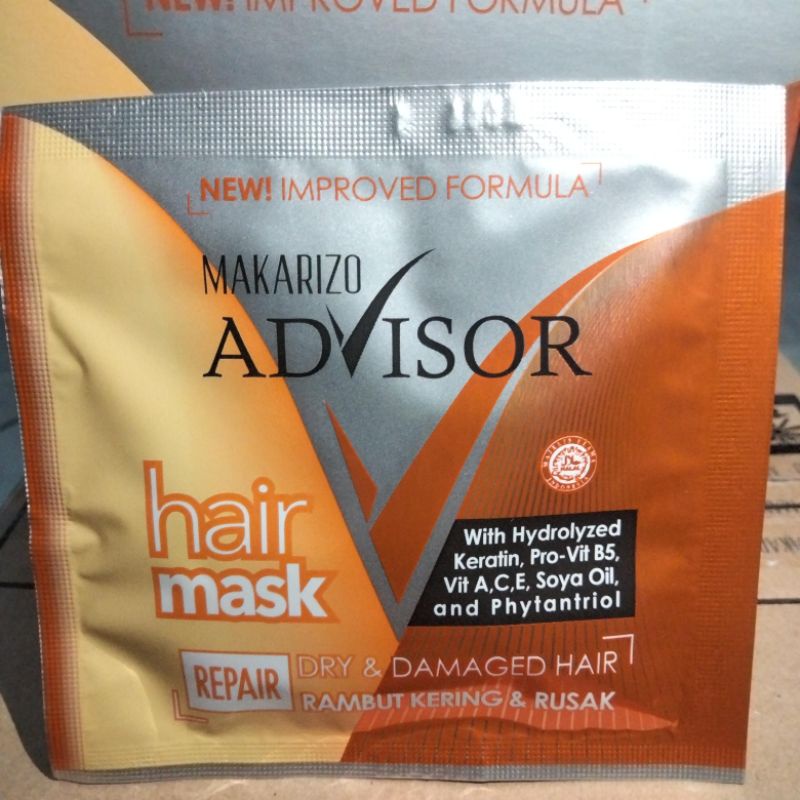 Makarizo advisor hair mask repair 15ml/makarizo advisor/makarizo hair mask