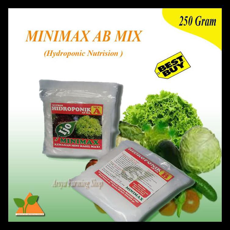 Nutrisi AB Mix / Minimax /AB Mix/ Hidroponik / Pupuk / Best Seller TERJAMIN