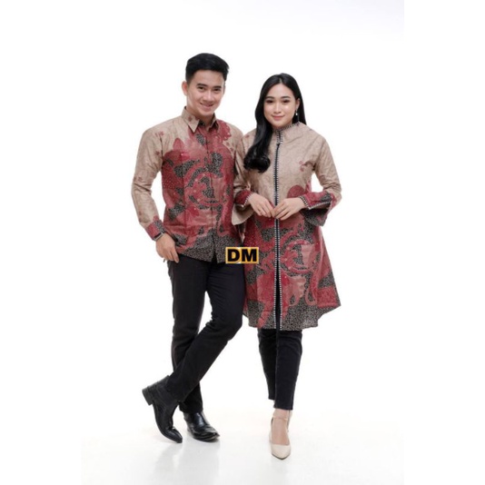 COUPLE BATIK TUNIK KEMEJA BATIK DRESS BATIK ATASAN BATIK