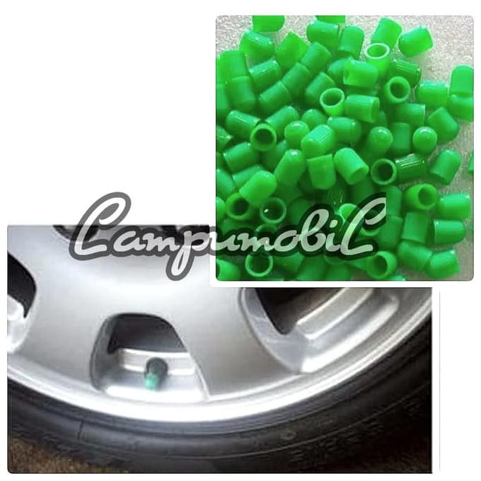Tutup Pentil Nitrogen Ban (Green )