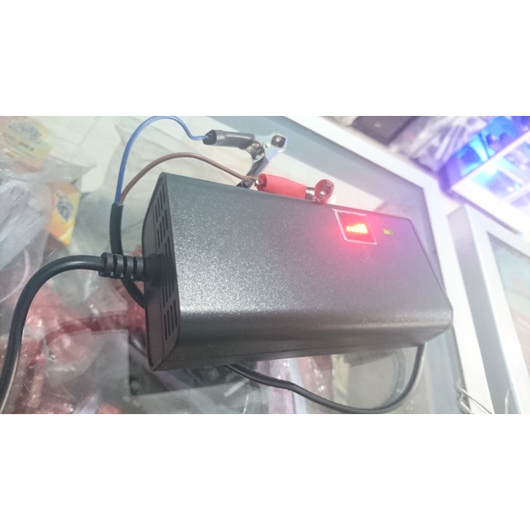 Charger Aki 5A Otomatis TERMURAH SMART FAST CHARGER VISERO LED INDICATOR